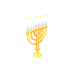 Hanukkah Menorah Candles